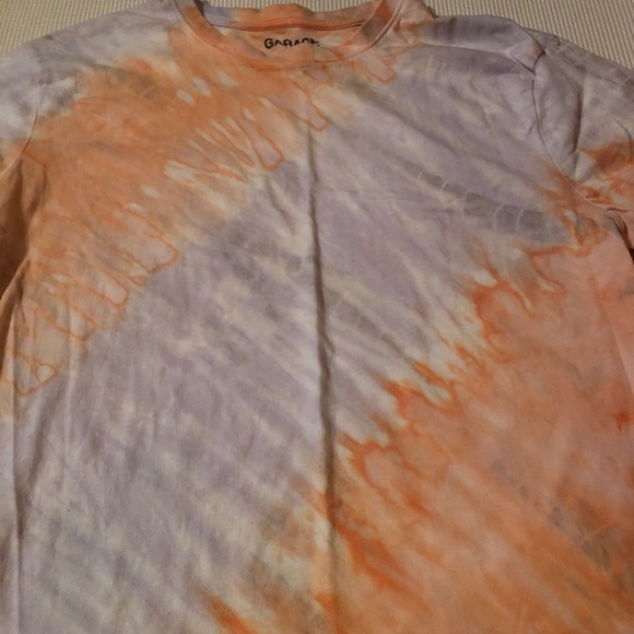 Garage Clothing Oversized Short Sleeve Tie Dye Top - Picture 4 of 5